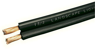 Low voltage landscape lighting wire